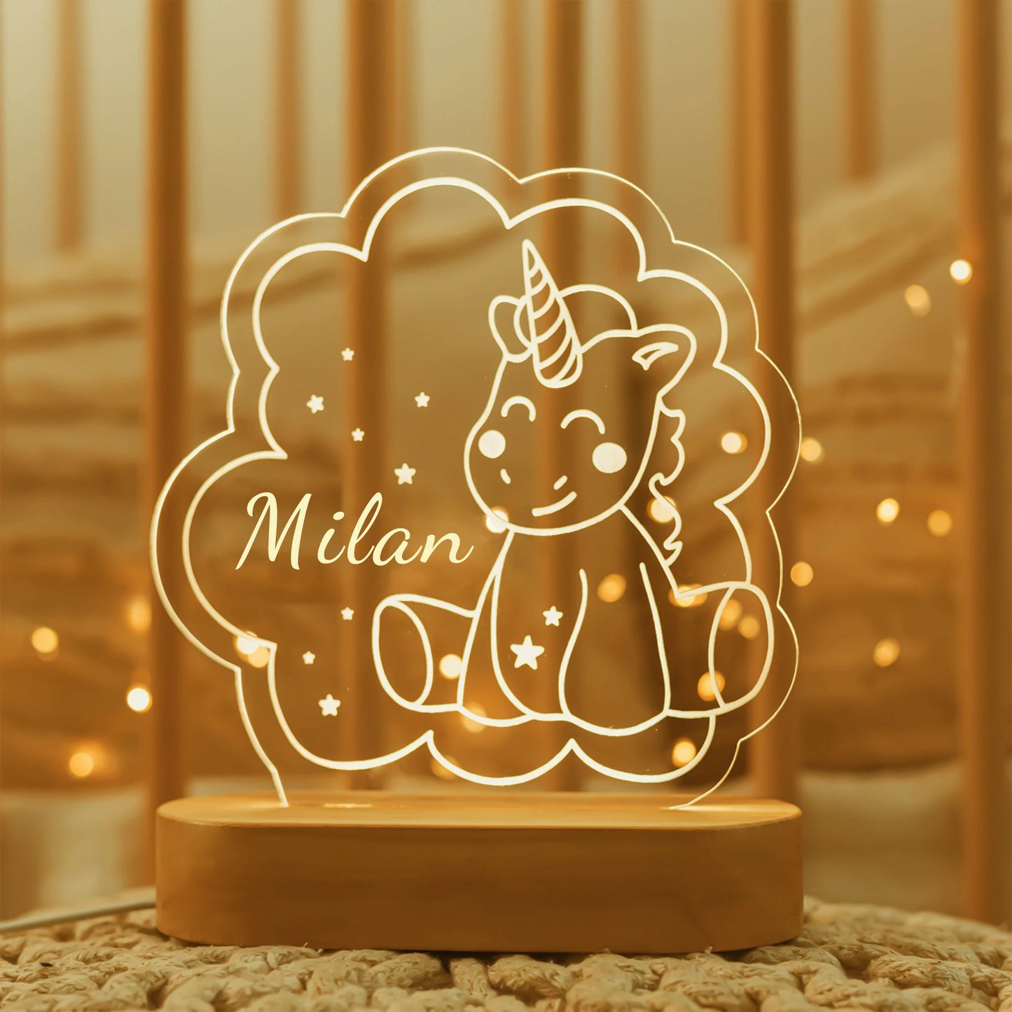 Custom Name Kids Night Light