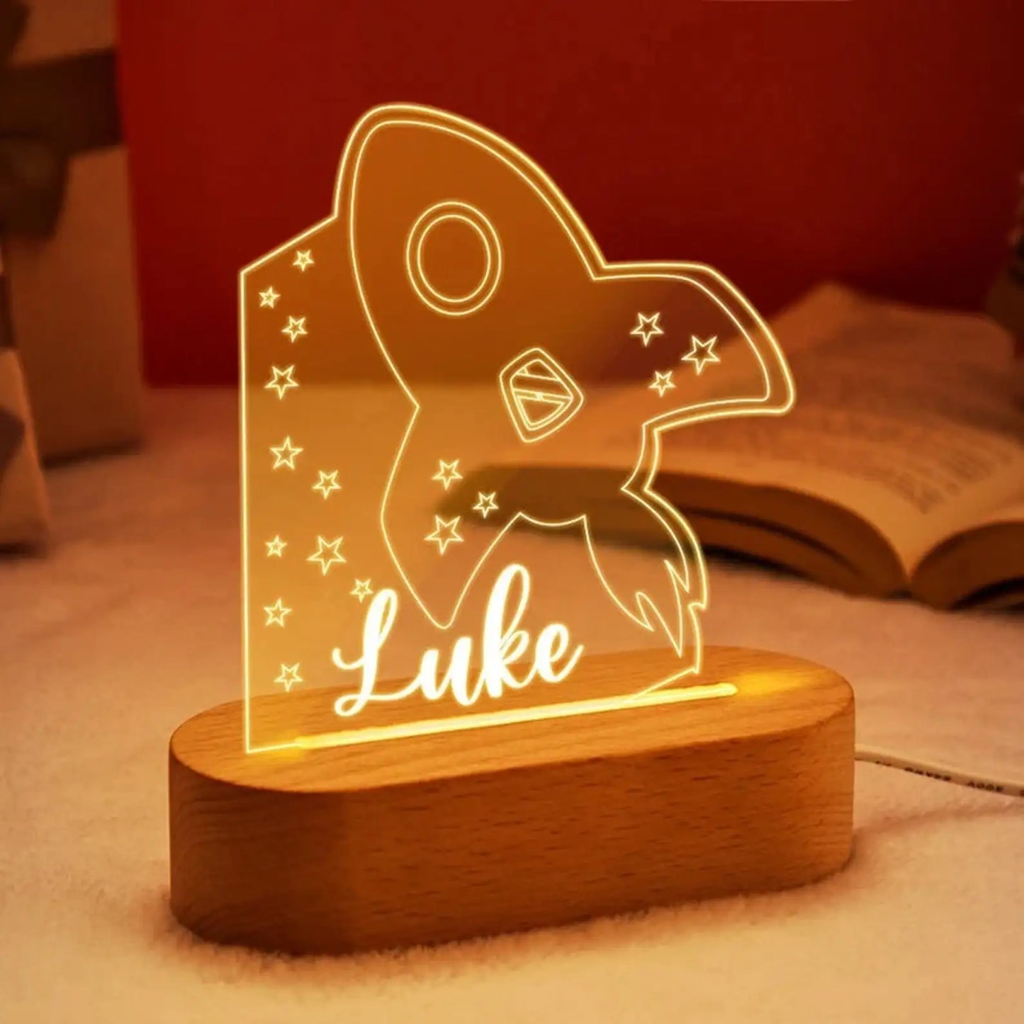 Custom Name Kids Night Light