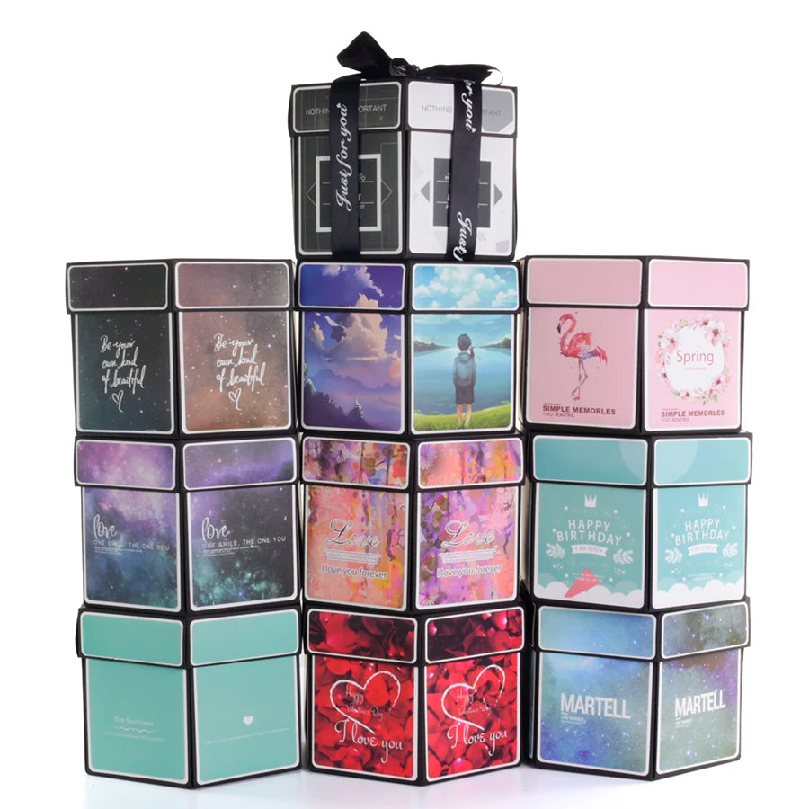 Hexagon DIY Explosion Gift Box