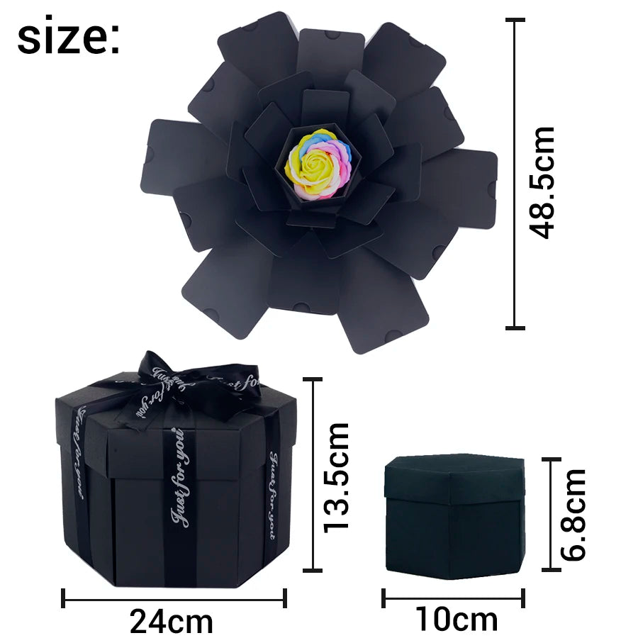 Hexagon DIY Explosion Gift Box