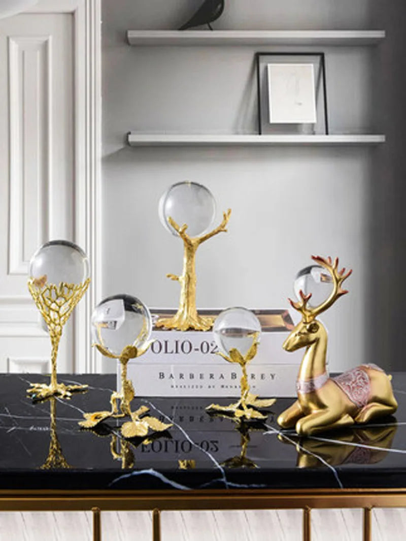 Nordic Crystal Ball Ornament