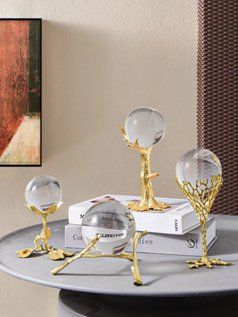 Nordic Crystal Ball Ornament