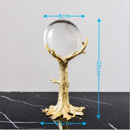 Nordic Crystal Ball Ornament