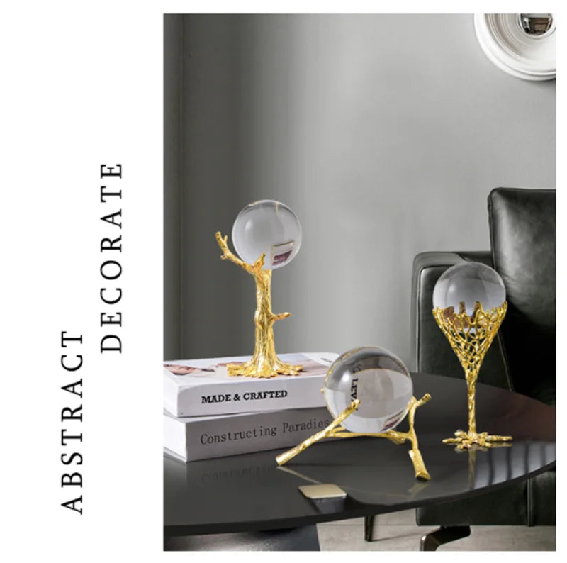 Nordic Crystal Ball Ornament