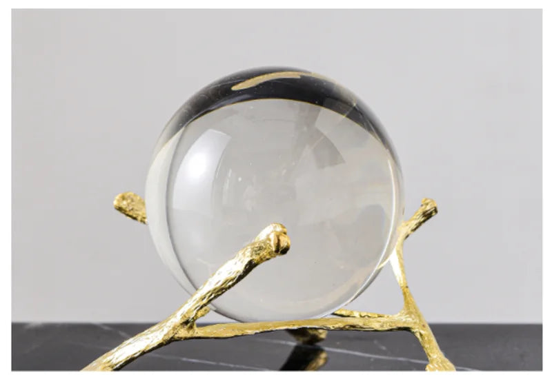 Nordic Crystal Ball Ornament