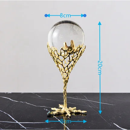 Nordic Crystal Ball Ornament