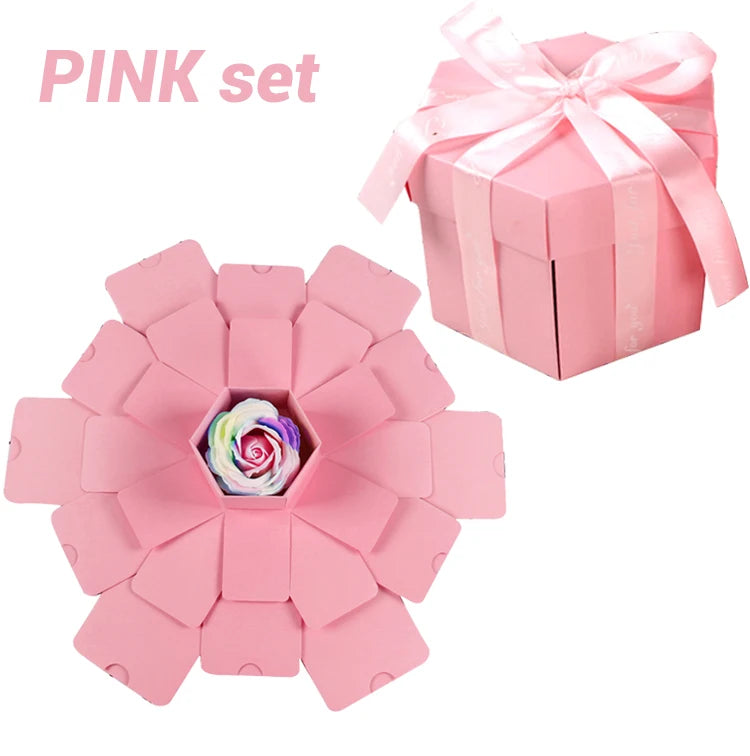 Hexagon DIY Explosion Gift Box