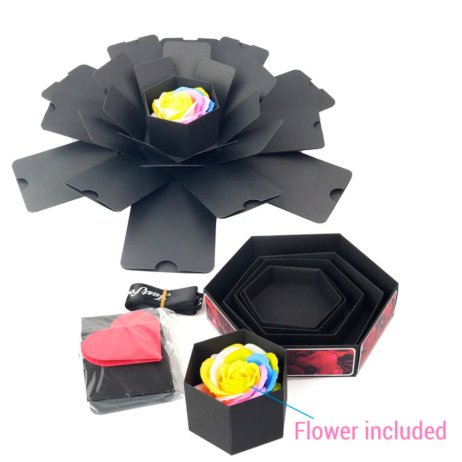 Hexagon DIY Explosion Gift Box