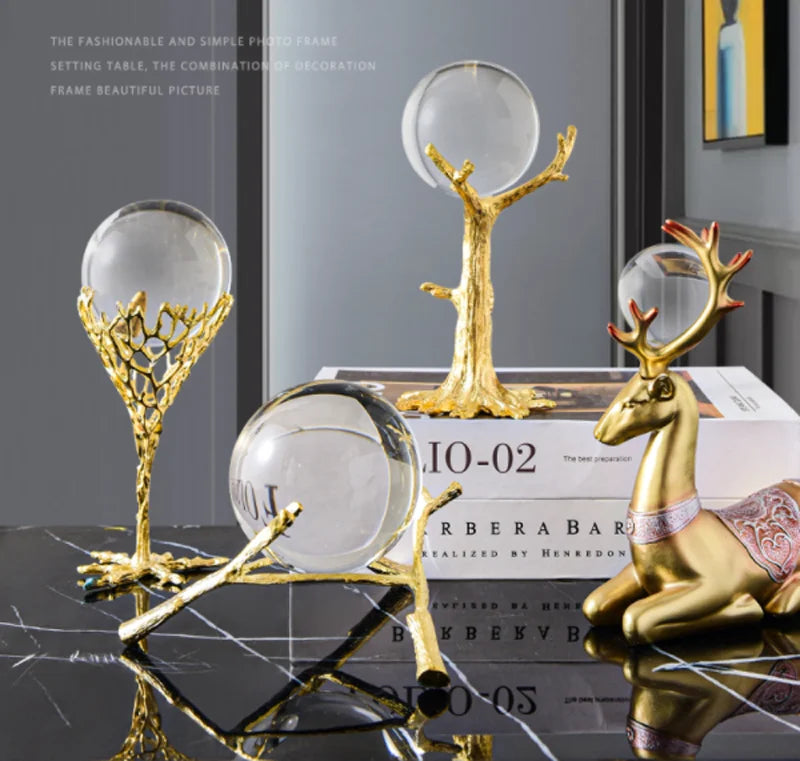 Nordic Crystal Ball Ornament