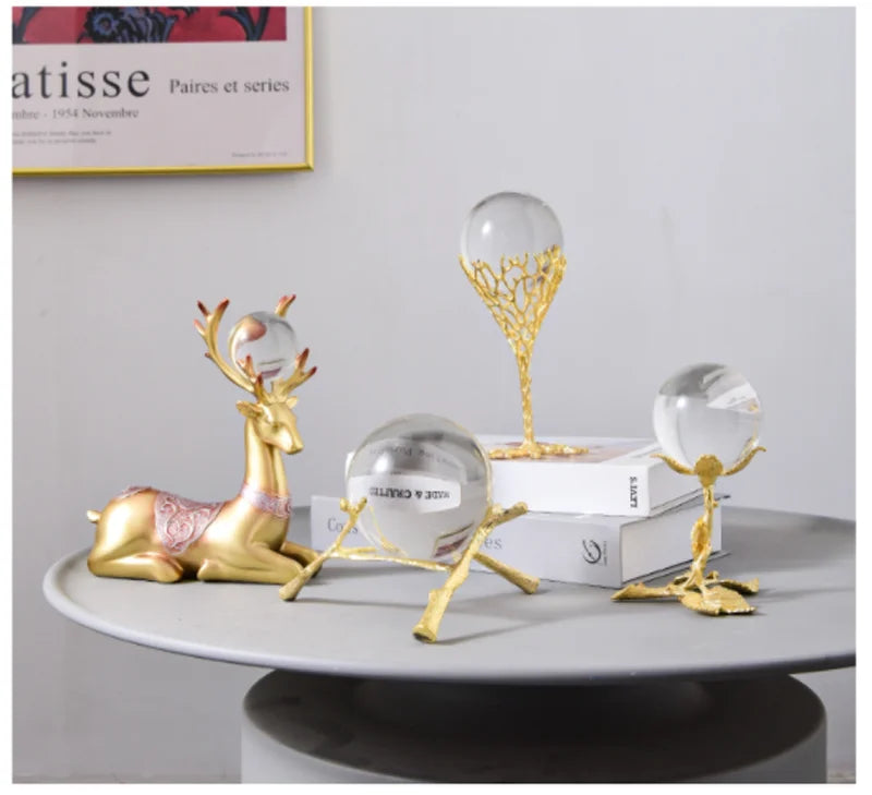 Nordic Crystal Ball Ornament