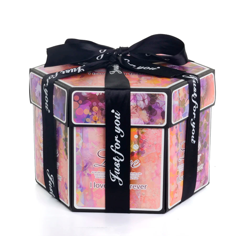 Hexagon DIY Explosion Gift Box
