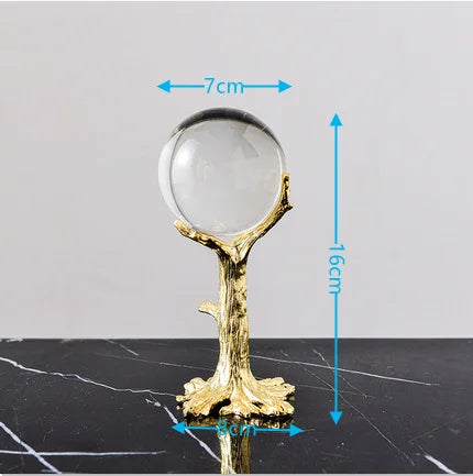 Nordic Crystal Ball Ornament