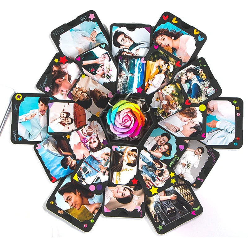 Hexagon DIY Explosion Gift Box