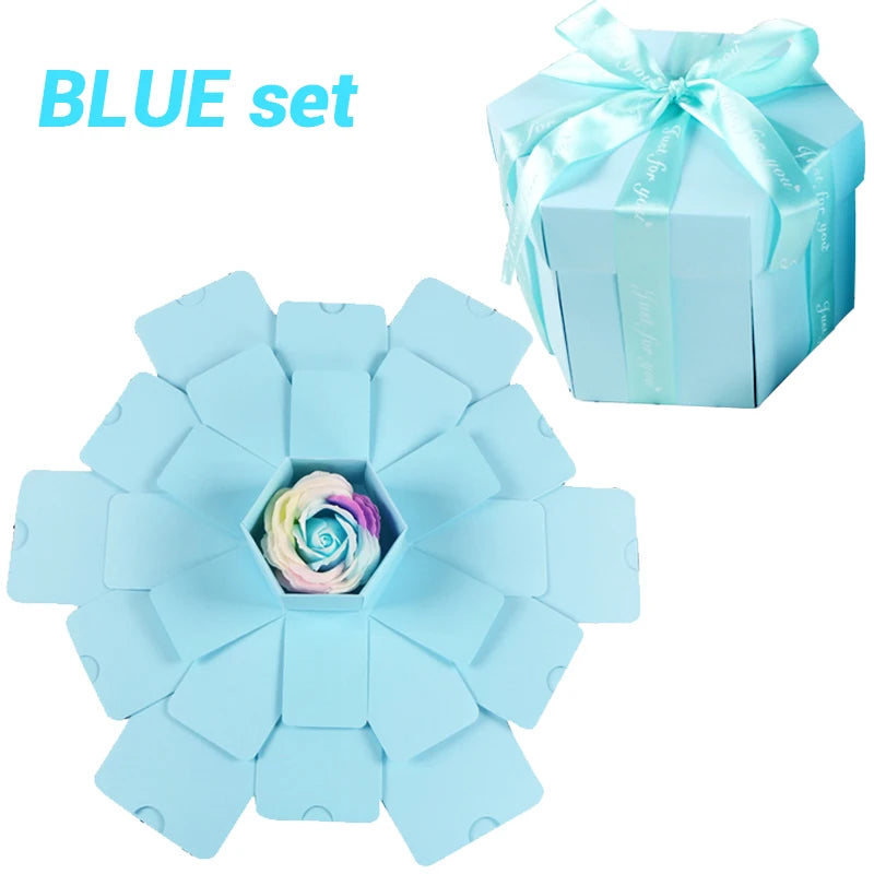 Hexagon DIY Explosion Gift Box