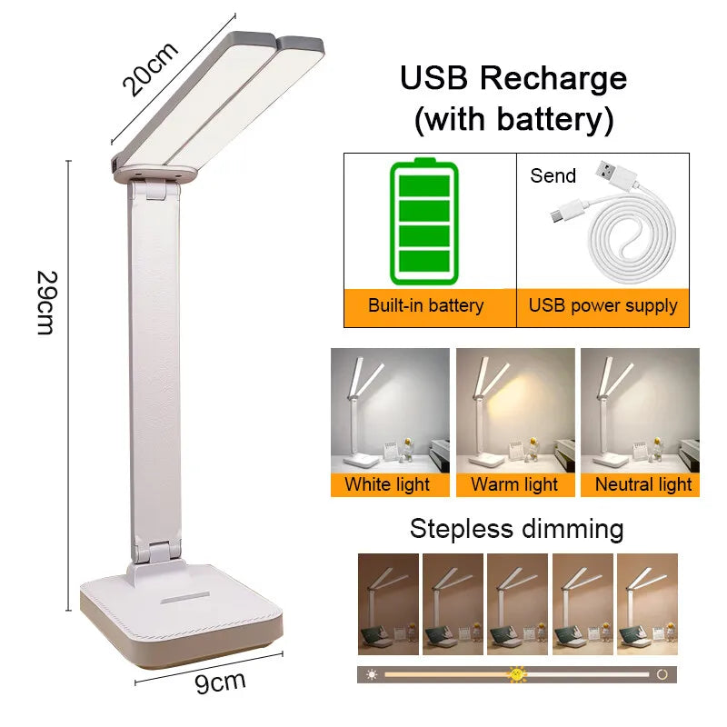 Foldable Eye Protection Desk Light