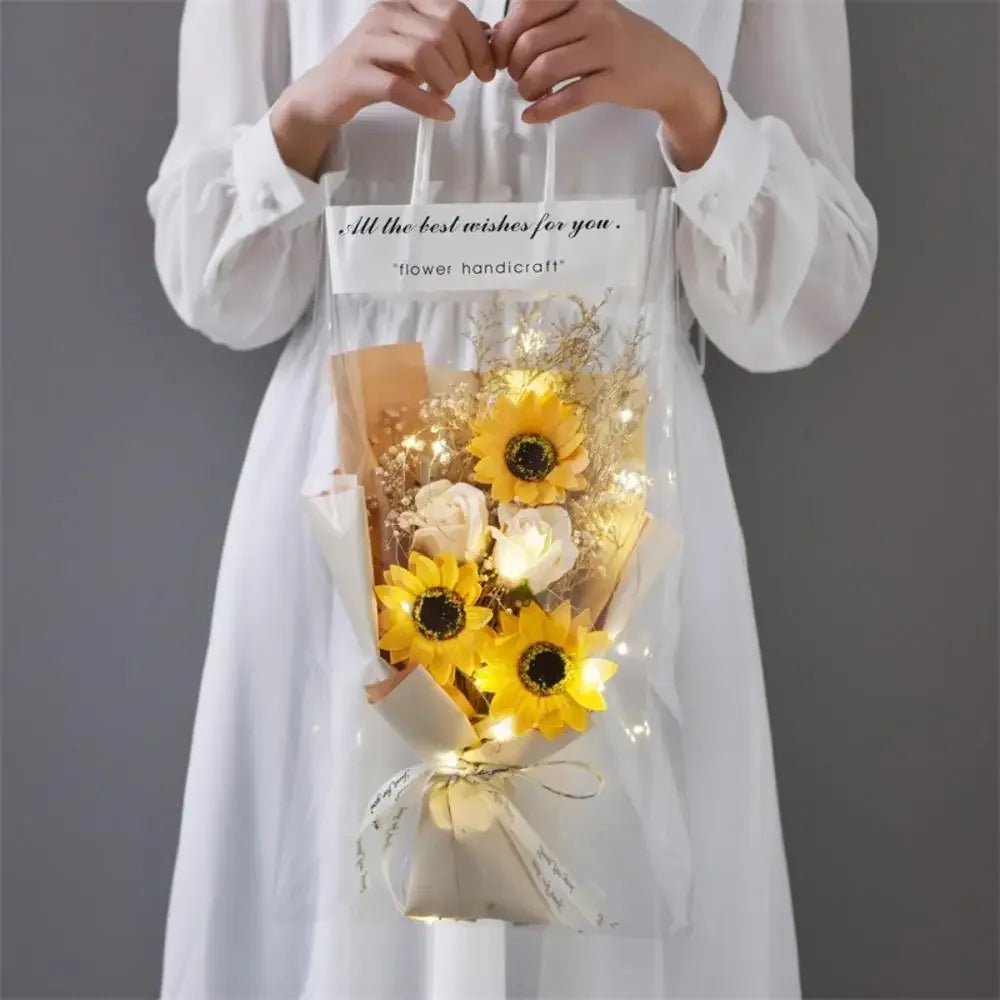 Soap Flower Gift Box Bouquet