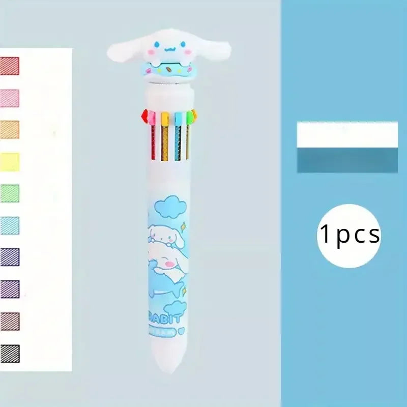 Sanrio 10-Color Gel Pen Set