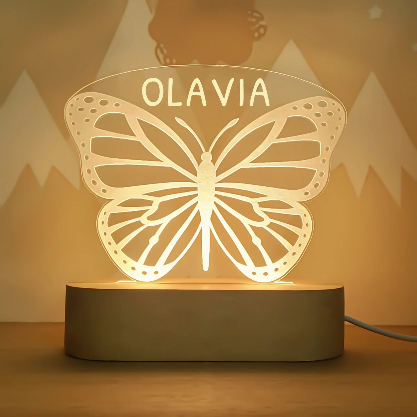 Custom Name Kids Night Light