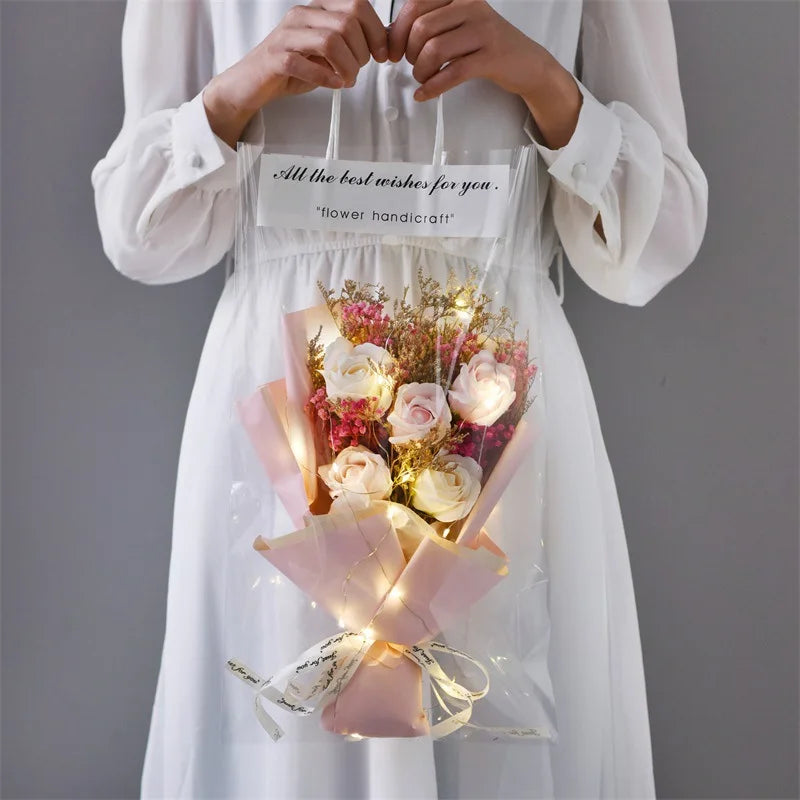 Soap Flower Gift Box Bouquet