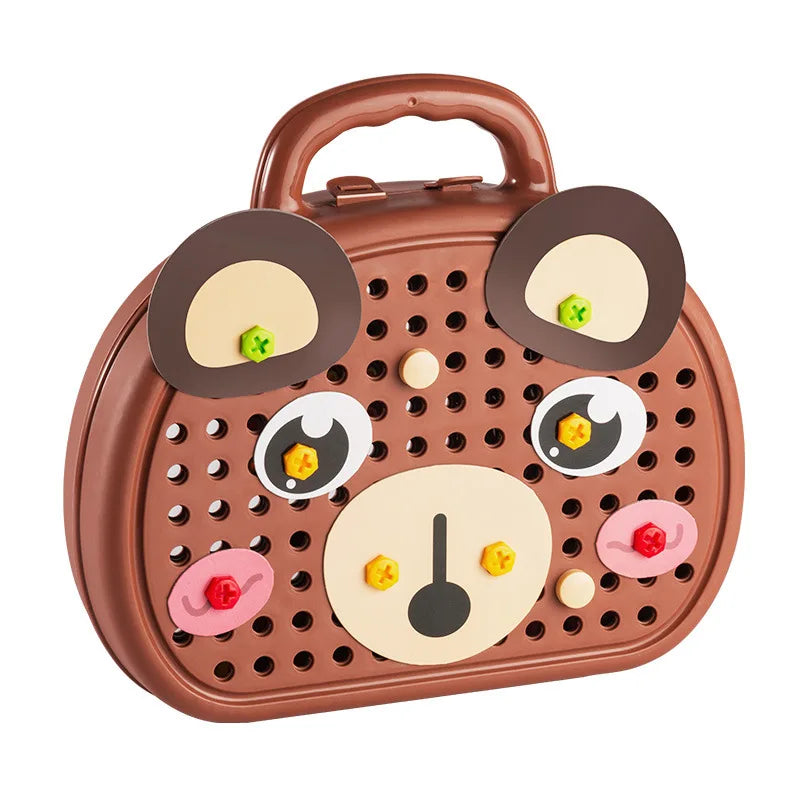 Kids Electric Toolbox Puzzle Toy