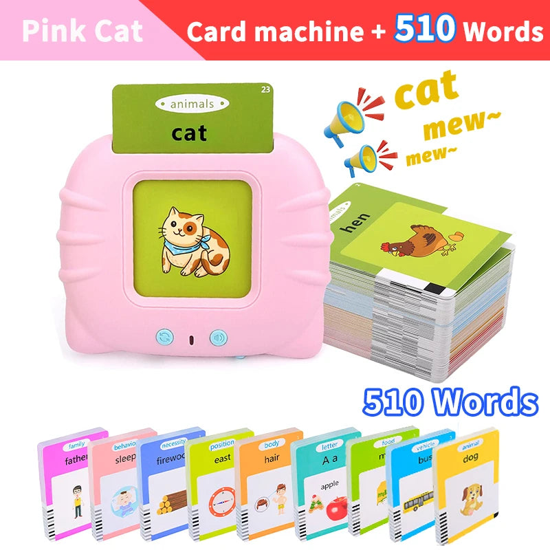 Montessori Flash Card Machine