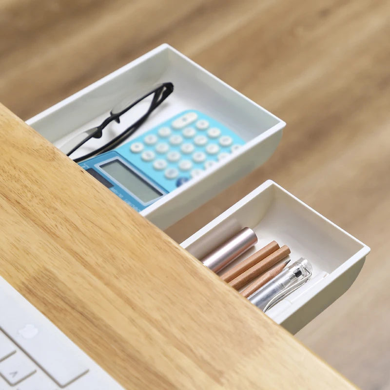 Hidden Desk Storage Drawer