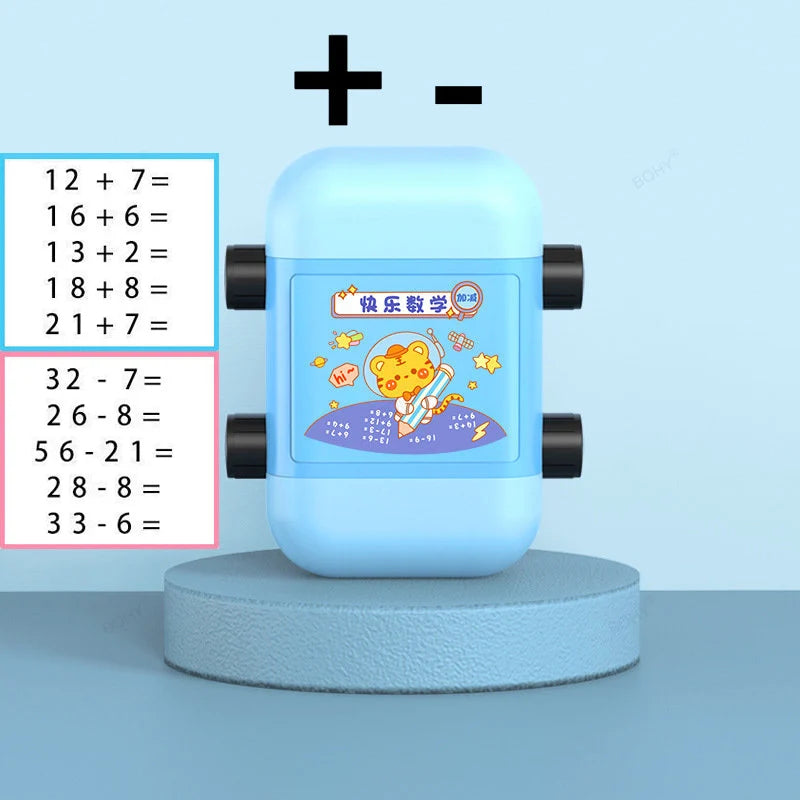 2-in-1 Reusable Math Roller Stamp