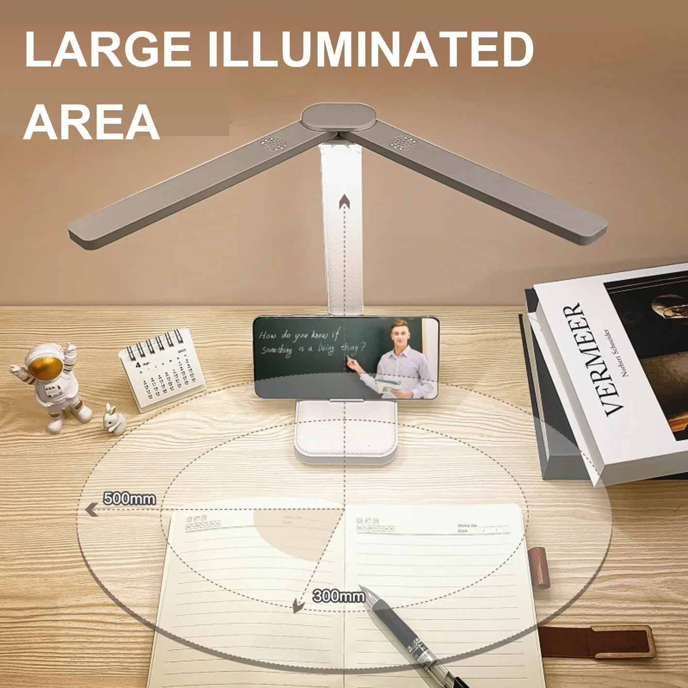 Foldable Eye Protection Desk Light