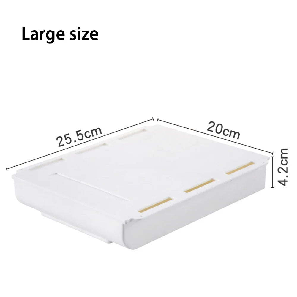 Hidden Desk Storage Drawer