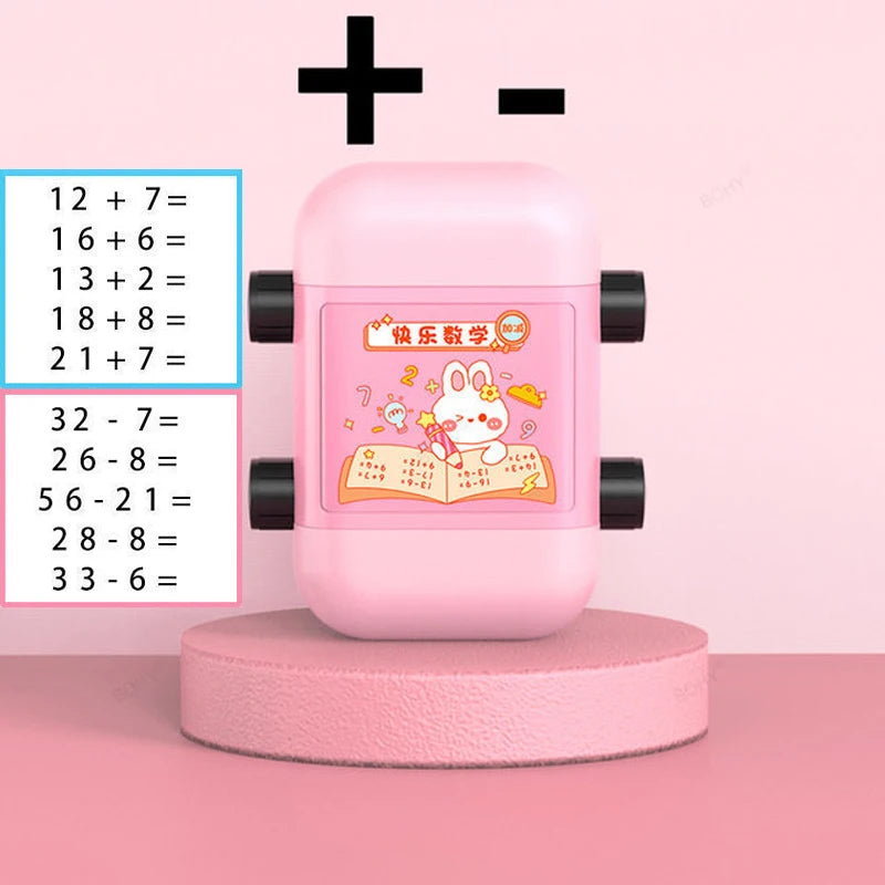 2-in-1 Reusable Math Roller Stamp