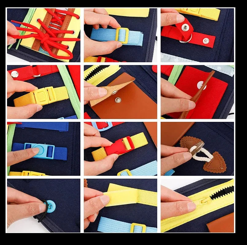 Montessori Busy Board Toy