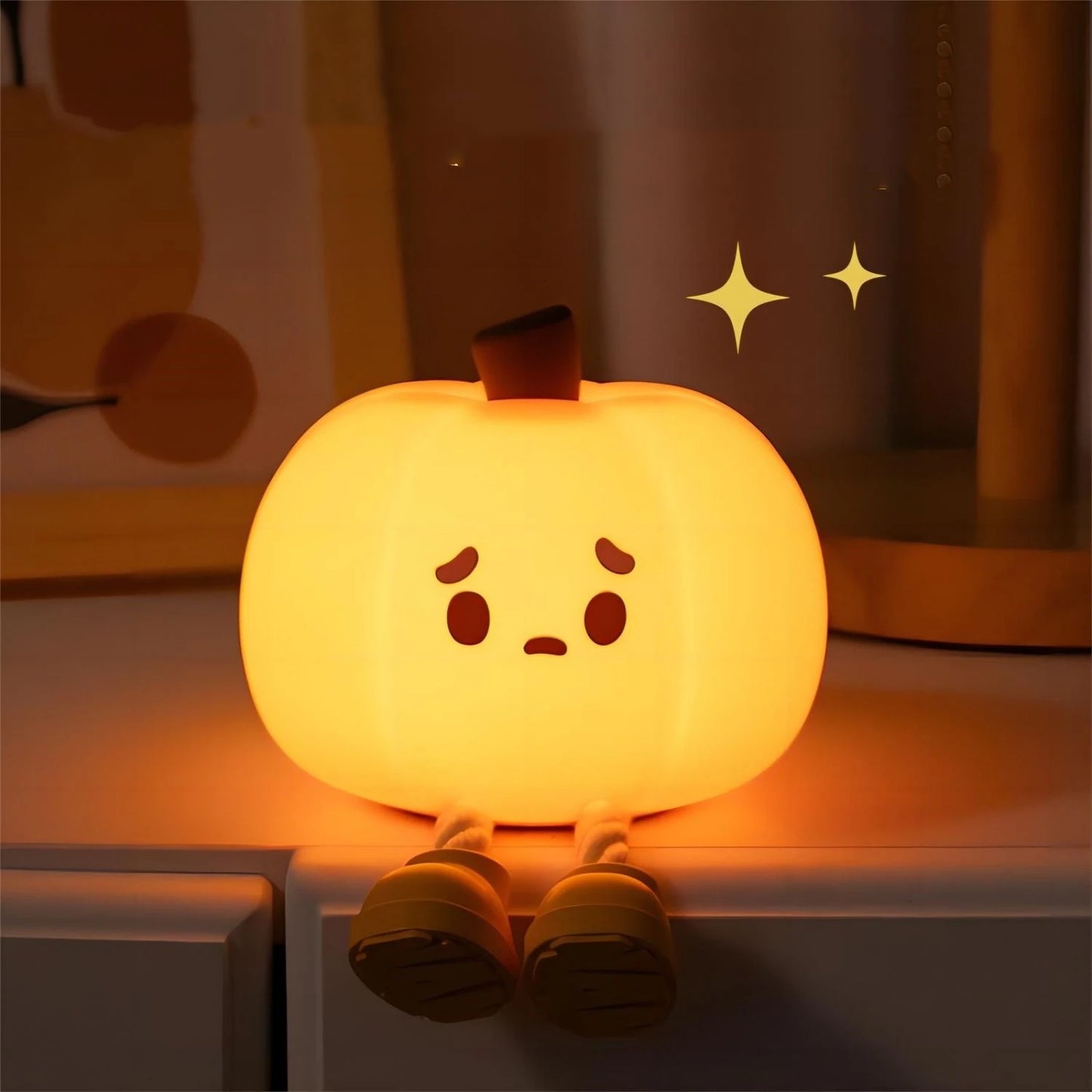 Silicone Halloween Pumpkin Lamp