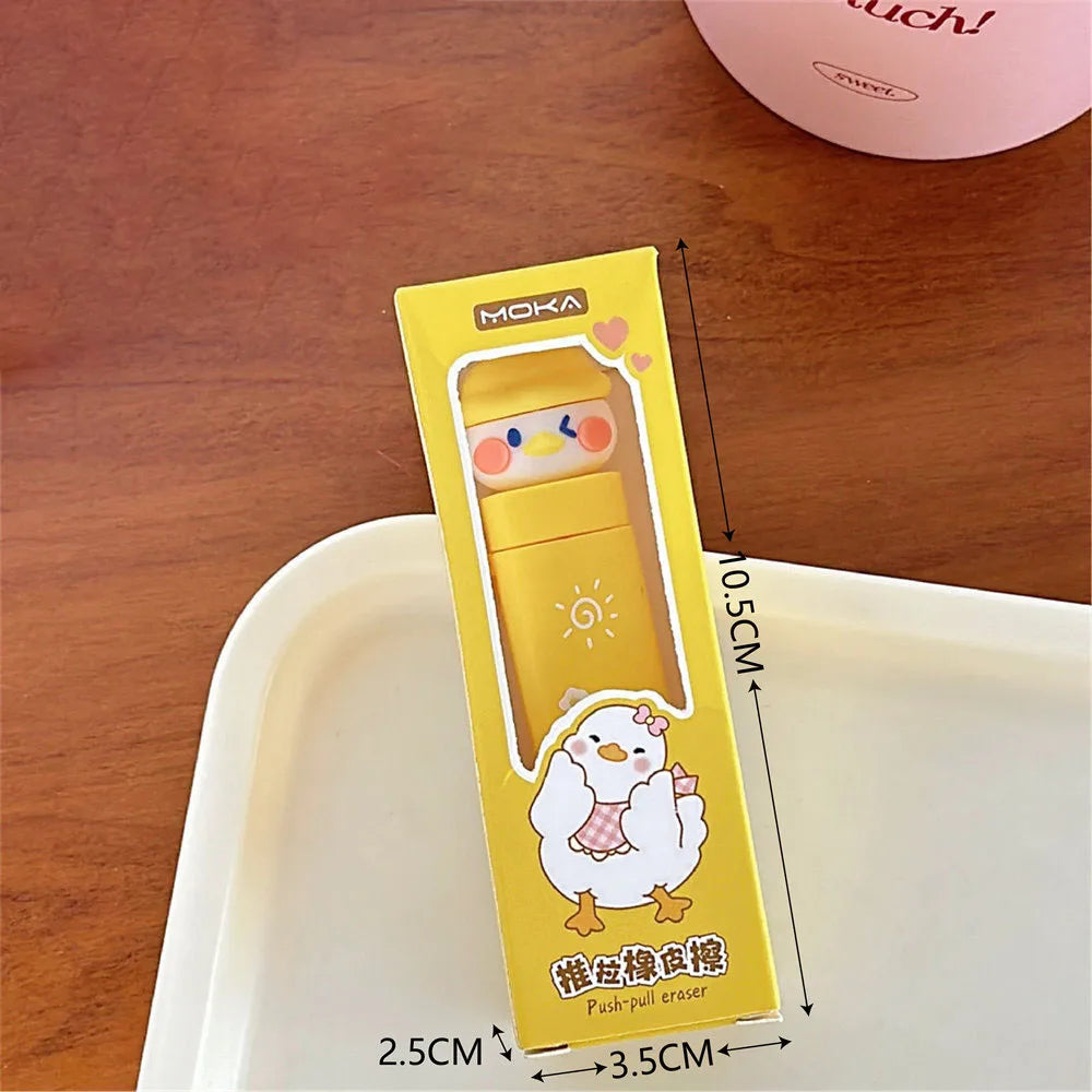 Cartoon Pet Push-Pull Eraser