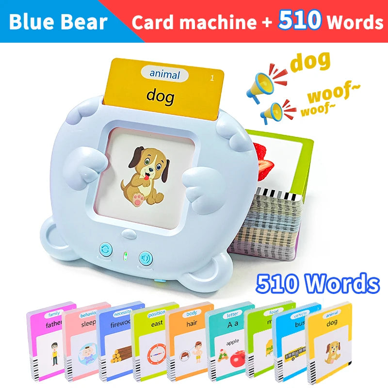 Montessori Flash Card Machine