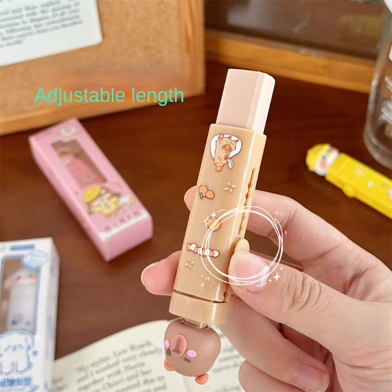 Cartoon Pet Push-Pull Eraser