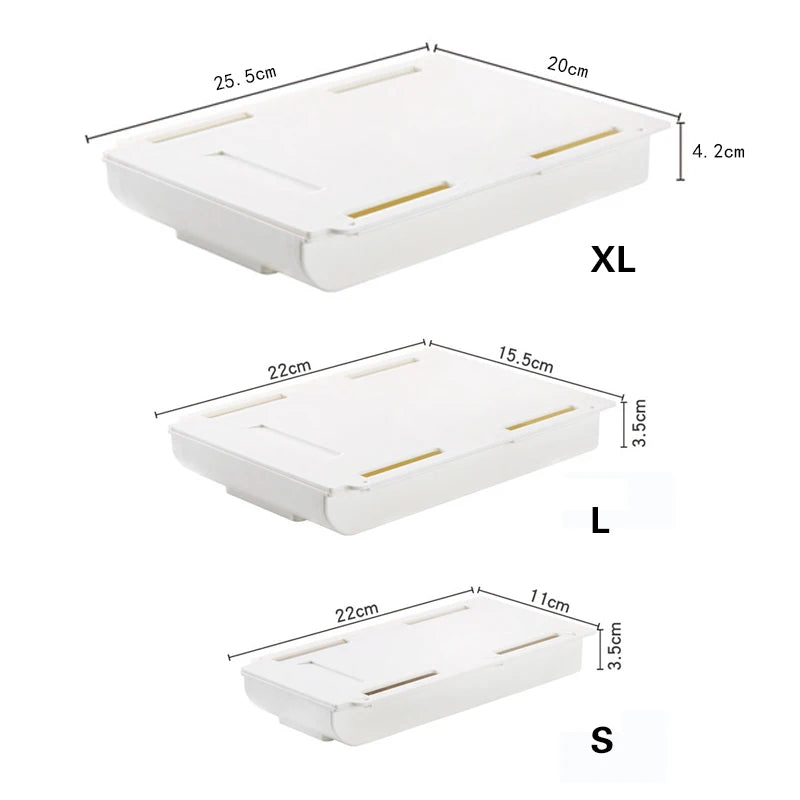 Hidden Desk Storage Drawer