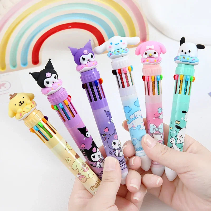 Sanrio 10-Color Gel Pen Set