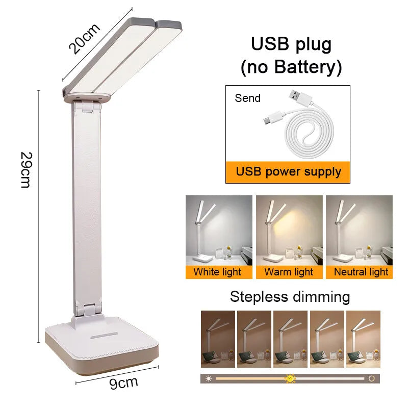 Foldable Eye Protection Desk Light