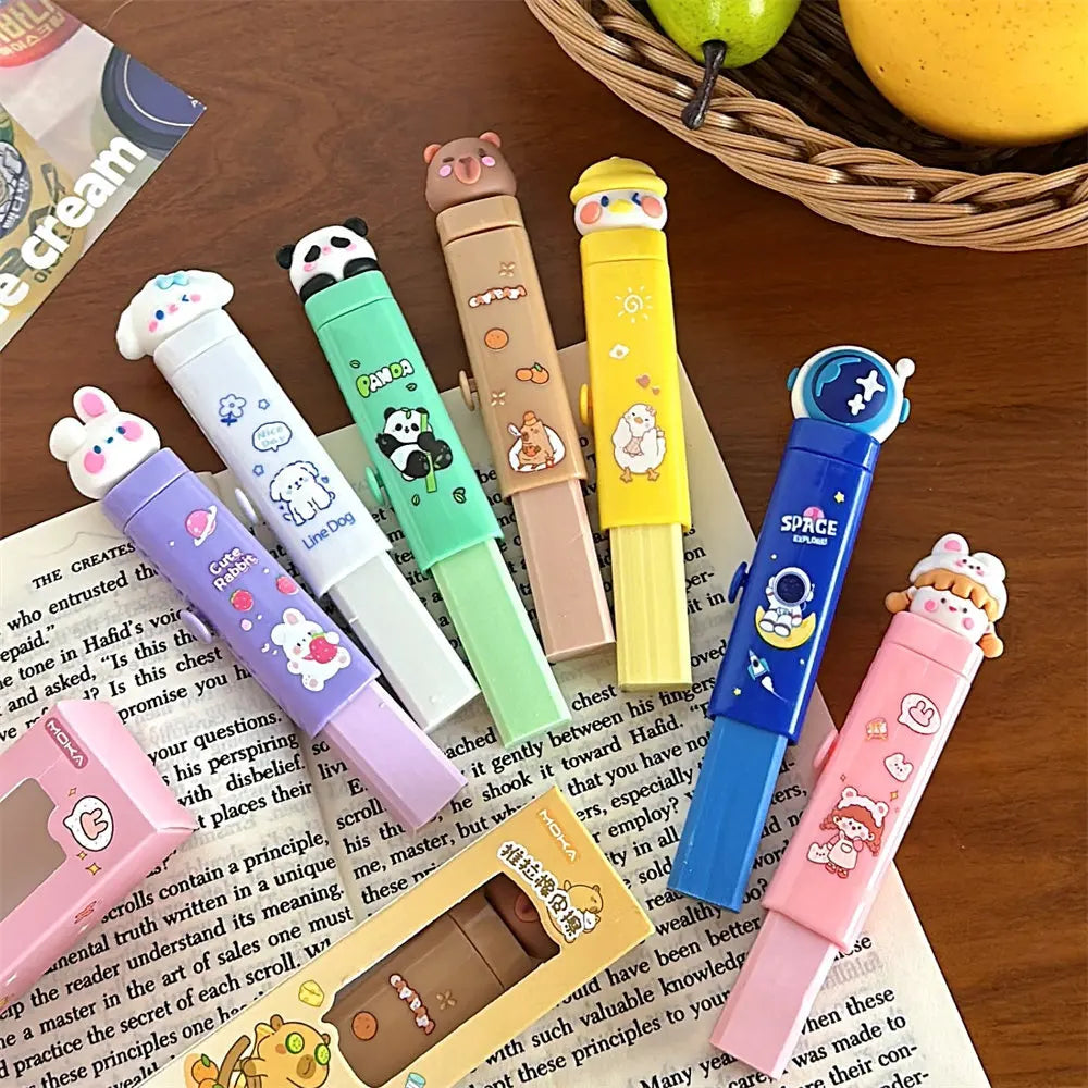 Cartoon Pet Push-Pull Eraser