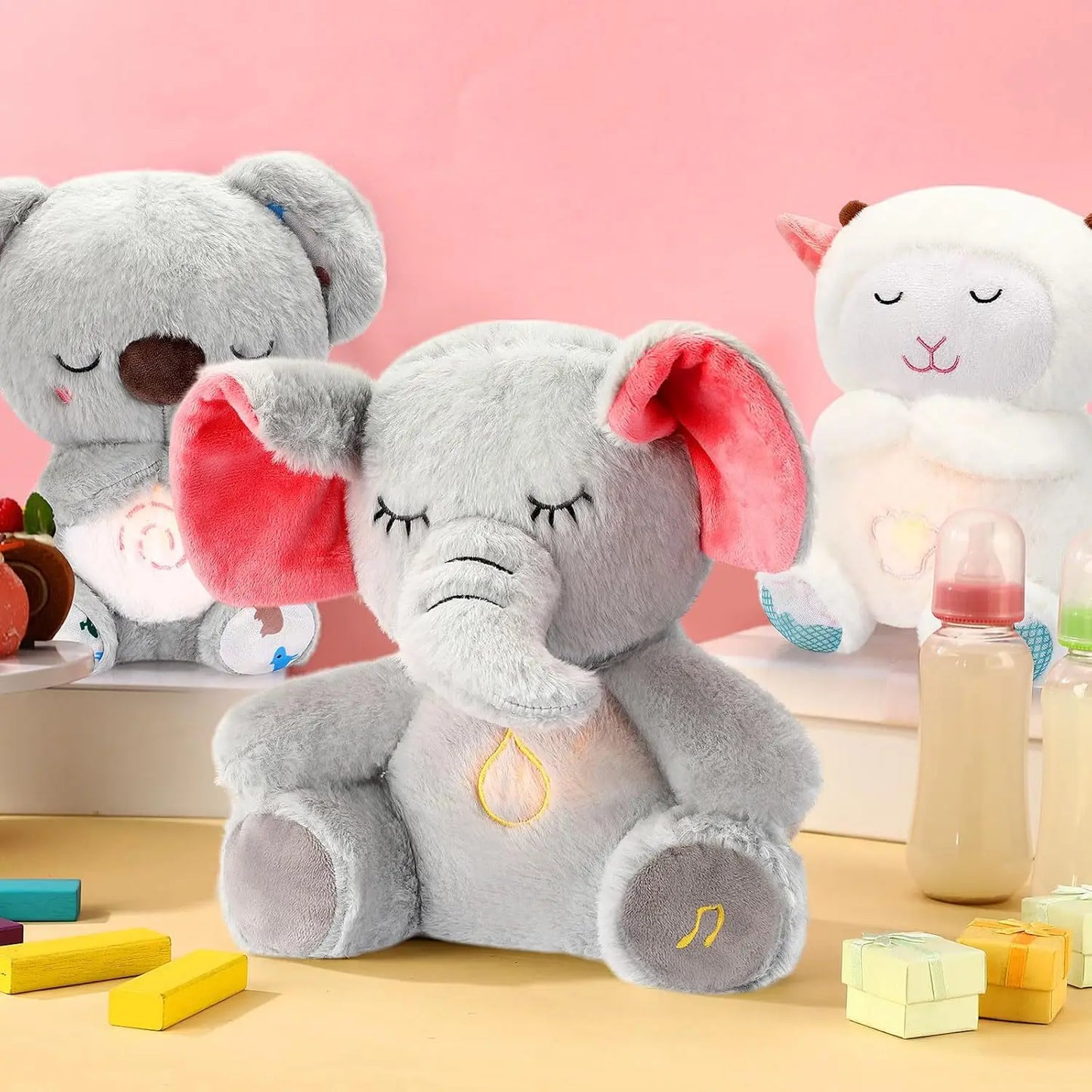 Soothing Breathing Plush Toy