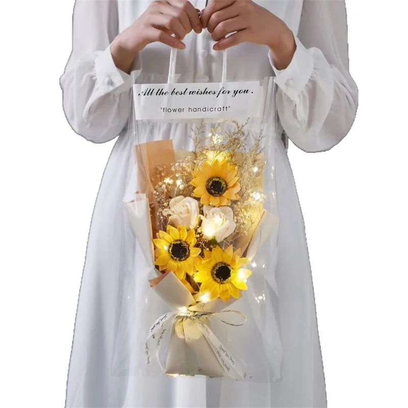 Soap Flower Gift Box Bouquet