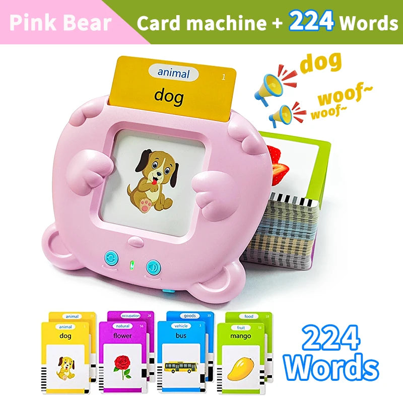 Montessori Flash Card Machine