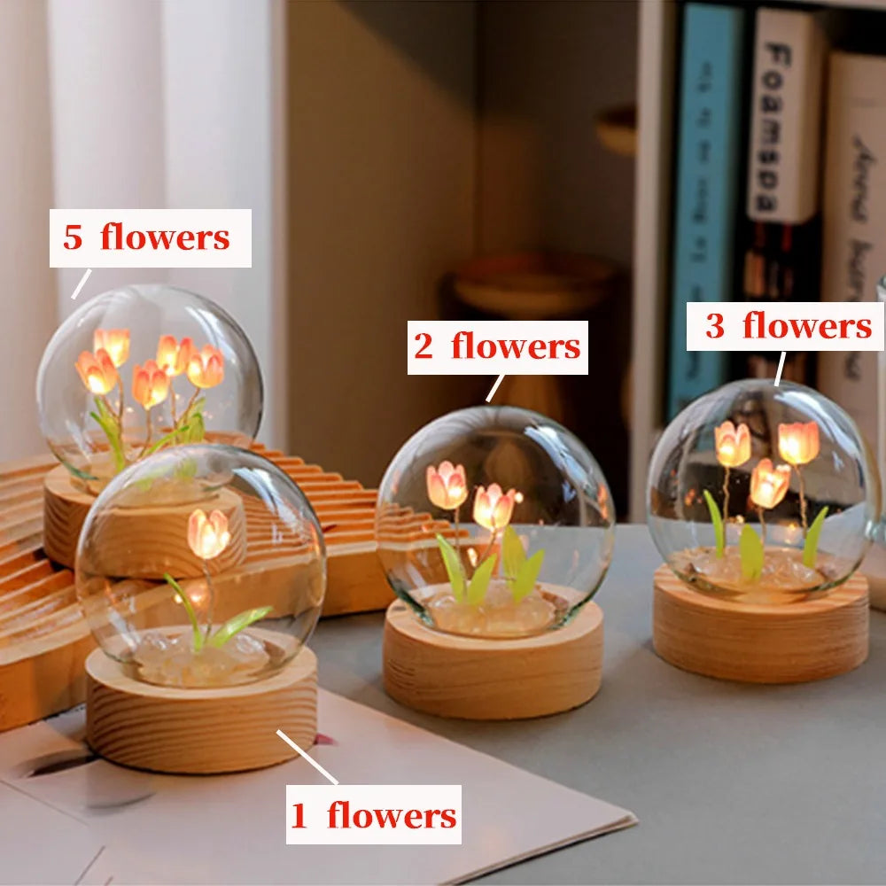 Cute Tulip Night Light