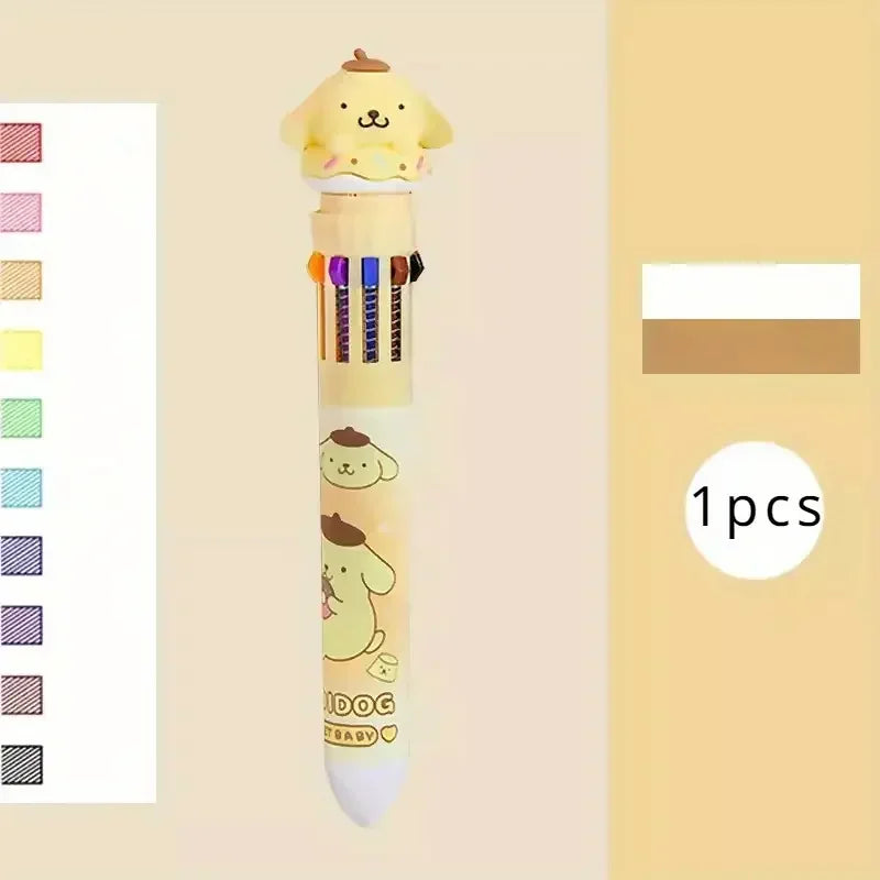 Sanrio 10-Color Gel Pen Set