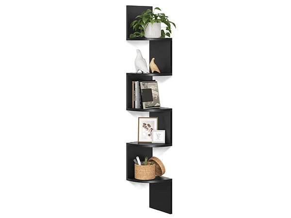 Home Office Corner Storage Shelf