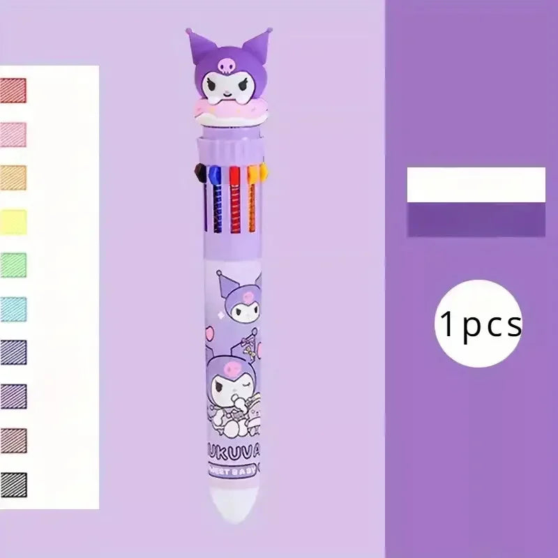 Sanrio 10-Color Gel Pen Set
