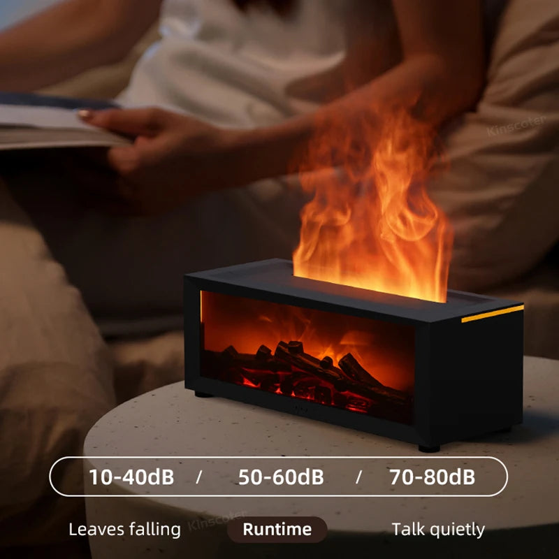 Fireplace LED Aroma Humidifier