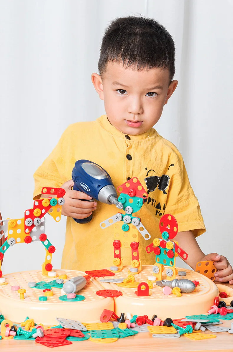 Kids Electric Toolbox Puzzle Toy
