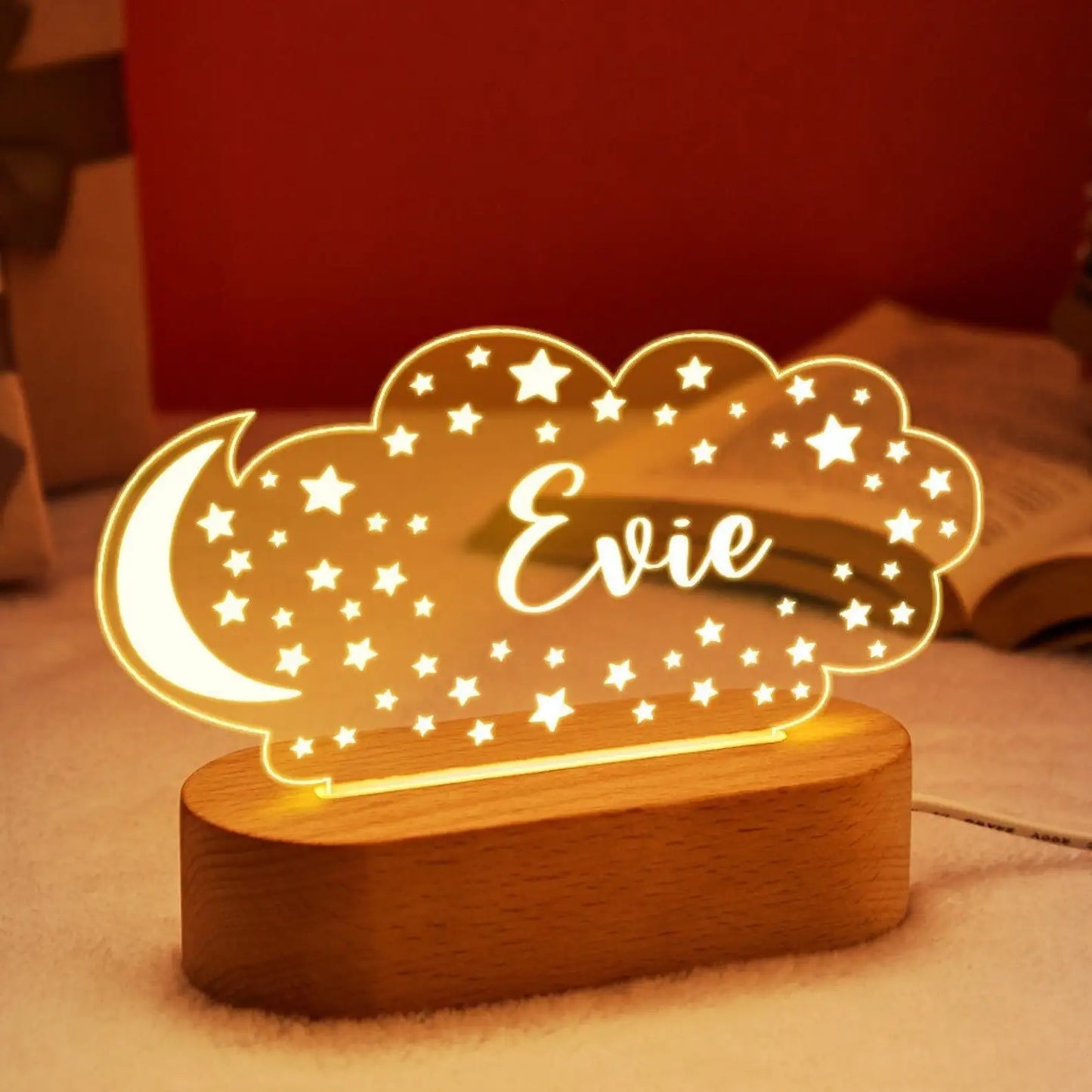 Custom Name Kids Night Light