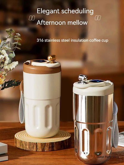 450ML Smart LED Thermos Mug